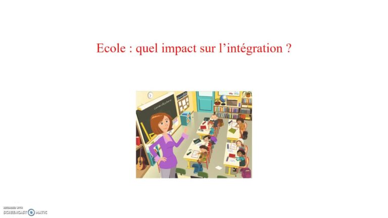 L’Essentielle Int&eacute;gration Sociale &agrave; l’&Eacute;cole