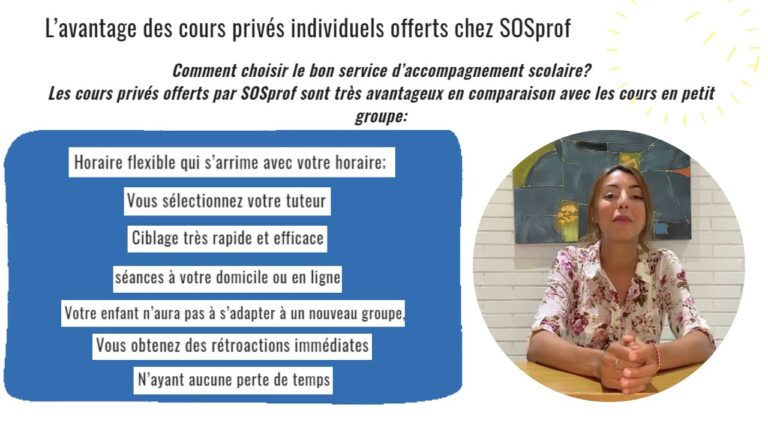 Les avantages du tutorat personnalis&eacute;