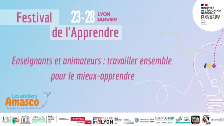 Inscription aux Ateliers pour Enseignants d’Enfants