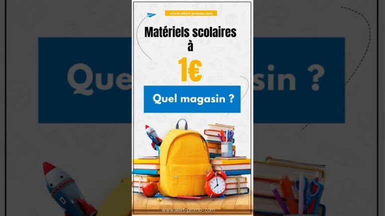 Promotions Incontournables sur les Fournitures Scolaires en Magasin